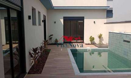 Casa com 3 suites à venda, 202 m² por R$ 1.650.000 - Condomínio Piemonte - Indaiatuba/SP