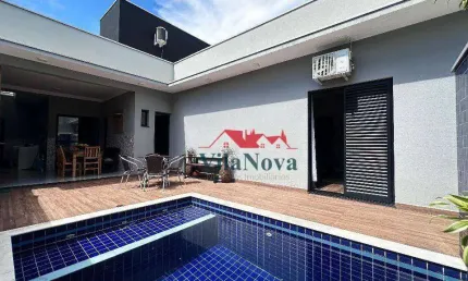 Casa com 3 dormitórios, 210 m² - venda por r$ 2.128.000,00 ou aluguel por r$ 13.240,00/mês - condomínio maria dulce - indaiatuba/sp