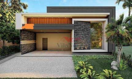 Casa com 4 dormitórios à venda, 210 m² por R$ 1.750.000,00 - Residencial Evidências  - Indaiatuba/SP