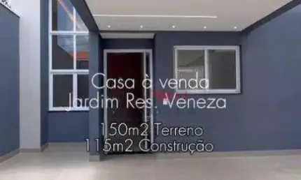 Casa com 3 dormitórios à venda, 100 m² por R$ 680.000,00 - Jardim Veneza - Indaiatuba/SP