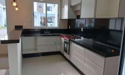 Casa para alugar, 105 m² por R$ 5.372,98/mês - Jardim Park Real - Indaiatuba/SP