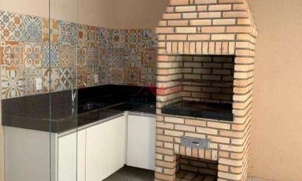 Casa com 3 dormitórios para alugar, 110 m² por R$ 5.506,68/mês - Jardim Montreal Residence - Indaiatuba/SP