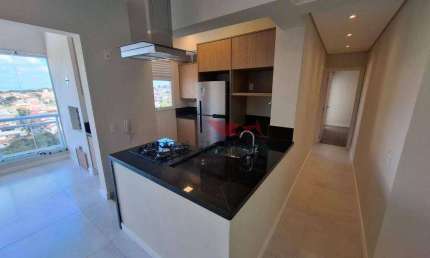 Apartamento com 2 Suítes para alugar, 82 m² por R$ 7.125/mês - Condomínio Sky Towers Home - Indaiatuba/SP