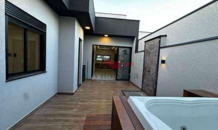 CASA À VENDA , 3 SUÍTE,  PLANEJADOS E 3 VAGAS , CONDOMÍNIO GRAN RESERVE - INDAIATUBA - SP