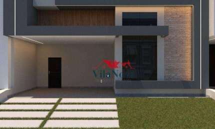 CASA ACONCHEGANTE À VENDA COM 3 SUÍTE, PISCINA E 4 VAGAS - COND. DI ROMA - INDAIATUBA - SP!