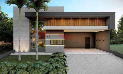 Casa com 3 dormitórios à venda, 194 m² por R$ 1.790.000,00 - Condomínio London Park - Indaiatuba/SP