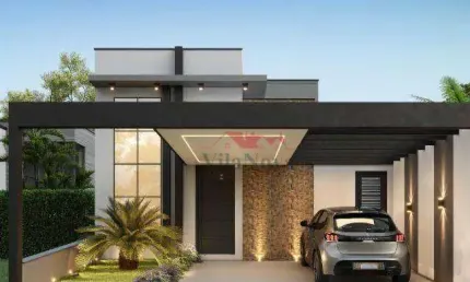 Casa com 3 dormitórios à venda, 105 m² por R$ 968.000,00 - Jardim Montreal Residence - Indaiatuba/SP