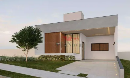 Casa térrea à venda com 3 suítes, escritório, lavabo, área gourmet e 2 vagas sendo 1 coberta no park gran reserve – indaiatuba/sp
