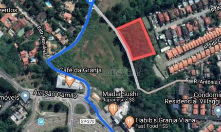 Área à venda, 5936 m² por R$ 7.420.000,00 - Granja Viana - Cotia/SP