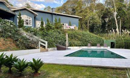 Casa com 4 dormitórios, 408 m² - venda por R$ 2.500.000,00 ou aluguel por R$ 15.600,00/mês - Granja Viana - Embu das Artes/SP