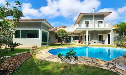Casa com 4 dormitórios, 312 m² - venda por R$ 1.749.000 - Granja Viana - Parque das Artes