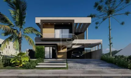 Casa com 4 dormitórios à venda, 225 m² por R$ 1.400.000,00 - Central Park Residence Club - Vargem Grande Paulista/SP