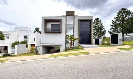 Casa nova em condomínio na granja viana à venda, 470 m² por r$ 5.000.000 - alphaville granja viana - carapicuíba/sp