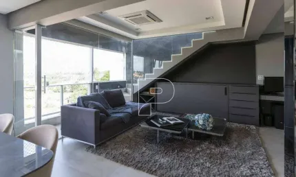 Apartamento com 2 dormitórios à venda, 248 m² por r$ 3.100.000,00 - granja viana - cotia/sp