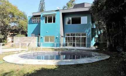 Casa, 550 m² - venda por r$ 3.800.000,00 ou aluguel por r$ 13.801,67/mês - granja viana - carapicuíba/sp