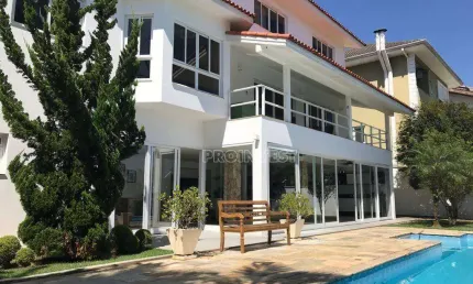 Casa com 5 dormitórios à venda, 519 m² por r$ 3.500.000,00 - granja viana - cotia/sp
