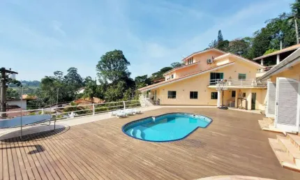 Casa com 5 dormitórios à venda, 540 m² por r$ 2.800.000,00 - granja viana - cotia/sp