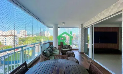 Apartamento com 3 dormitórios (1 suíte), 2 vagas, lazer, jardim astúrias - guarujá/sp
