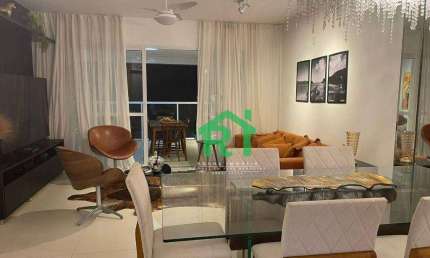 Apartamento com 3 dormitórios à venda, 115 m² por R$ 1.200.000,00 - Pitangueiras - Guarujá/SP