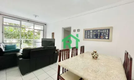 Apartamento com 2 dormitórios à venda, 87 m² por r$ 500.000,00 - pitangueiras - guarujá/sp
