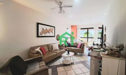 Apartamento com 3 dormitórios, 140 m² - venda por R$ 680.000,00 ou aluguel por R$ 5.500,00/mês - Pitangueiras - Guarujá/SP