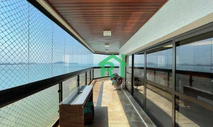 Apartamento FRENTE MAR, 4 dormitórios (suítes), 3 vagas, Jardim Astúrias - Guarujá/SP