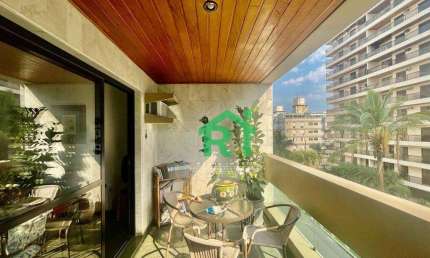 Apartamento Beira Mar, 3 Dormitórios; (1 Suíte), 1 Vaga, Lazer - Praia da Enseada - Guarujá/SP