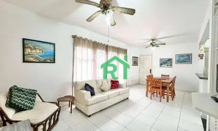 Apartamento beira mar, 4 dormitórios (2 suítes), 1 vaga, lazer, Pitangueiras, Guarujá/SP.