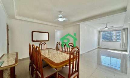 Apartamento com 3 dormitórios, 120 m² - venda por R$ 560.000,00 ou aluguel por R$ 4.200,00/mês - Pitangueiras - Guarujá/SP