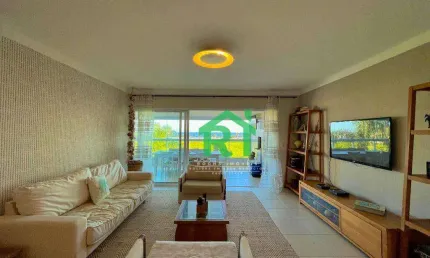 Apartamento Beira Mar, 4 Dormitórios (4 Suítes), 2 Vagas, Área de Lazer, Enseada, Guarujá/SP