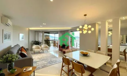 Apartamento Vista para o mar, 3 Dormitórios, (3 suítes) 2 Vagas, Lazer- Enseada-Guarujá/SP