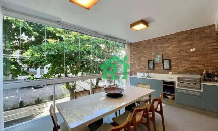 Apartamento com 3 dormitórios à venda, 122 m² por R$ 1.700.000,00 - Tombo - Guarujá/SP