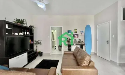 Apartamento 3 quartos, 1 vaga. venda, 110m² r$520.000 - pitangueiras - guarujá/sp