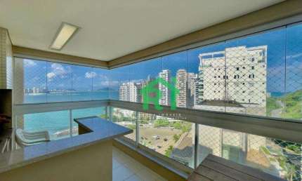 Apartamento frente mar com 3 quartos (1 suíte), 2 vagas e lazer à venda em Jardim Astúrias, Guarujá | Rocha Imóveis Guarujá