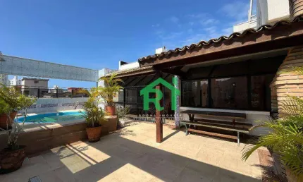 Cobertura com 3 quartos (1 suíte), 2 vagas e lazer à venda em Jardim Astúrias, Guarujá | Rocha Imóveis Guarujá