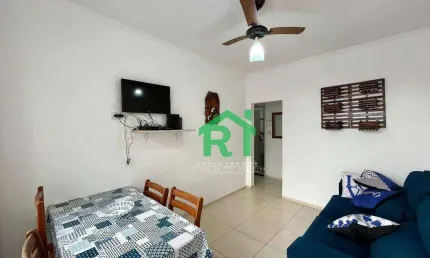 Apartamento com 2 dormitórios, 1 vaga, pitangueiras, guarujá/sp