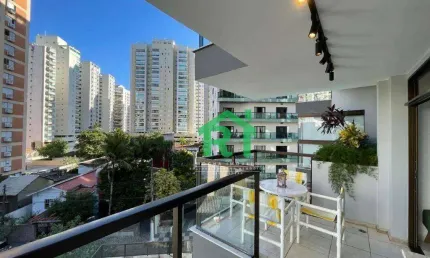 Apartamento Beira Mar, 3 dormitórios (2 Suítes) - Pitangueiras - Guarujá/SP