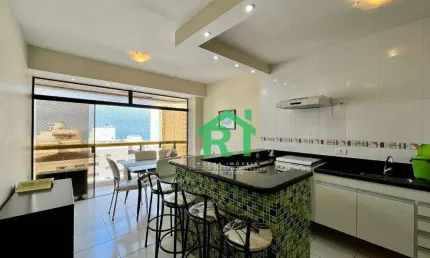 Flat com 2 dormitórios à venda, 75 m² por R$ 540.000 - Pitangueiras - Guarujá/SP