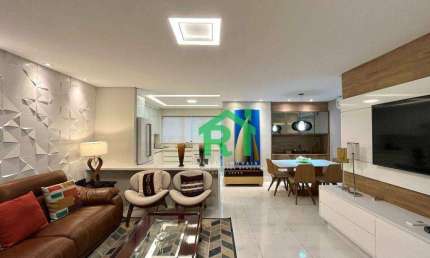 Apartamento à beira mar com 3 quartos (2 suítes), 4 vagas e lazer à venda em Pitangueiras, Guarujá | Rocha Imóveis Guarujá
