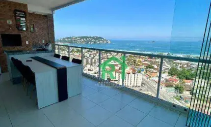 Apartamento reformado, 3 dormitórios (1 suíte) 2 vagas, lazer, enseada- guarujá/sp