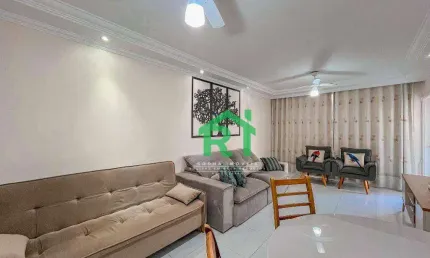 Apartamento na praia 2 dormitórios à venda, 90 m² por R$ 590.000 - Praia de Pitangueiras - Guarujá/SP