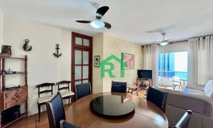 Apartamento com 3 dormitórios à venda, 110 m² por R$ 840.000,00 - Jardim Astúrias - Guarujá/SP