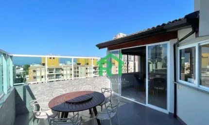 Cobertura Penthouse, 3 Dormitórios (1 Suíte), 1 Vaga, Área de Lazer Privativa, Enseada, Guarujá/SP