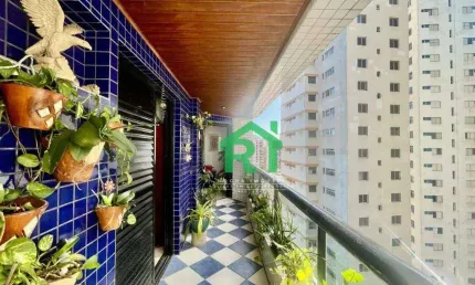 Apartamento à venda, 90 m² por r$ 550.000,00 - jardim astúrias - guarujá/sp