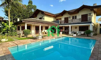 Casa com 5 dormitórios para alugar, 750 m² por R$ 14.000/mês - Acapulco - Guarujá/SP