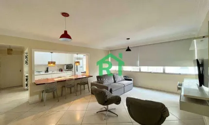 Apartamento com 2 dormitórios, 1 vaga, jardim astúrias, guarujá/sp
