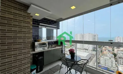 Apartamento com 2 dormitórios à venda, 67 m² por r$ 730.000,00 - enseada - guarujá/sp