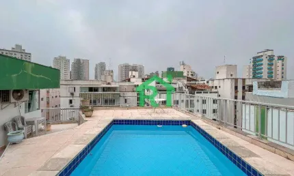 Cobertura com 3 dormitórios à venda, 170 m² por R$ 800.000,00 - Jardim Astúrias - Guarujá/SP