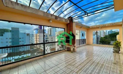 Cobertura Penthouse, 2 Dormitórios (2 Suítes), 1 Vaga, Tombo, Guarujá/SP