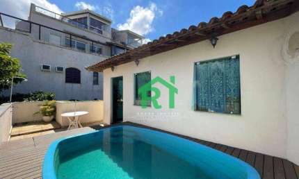 Cobertura com Lazer Privativo, 4 Quartos. Venda, 170m² R$1.200.000 - Enseada - Guarujá/SP